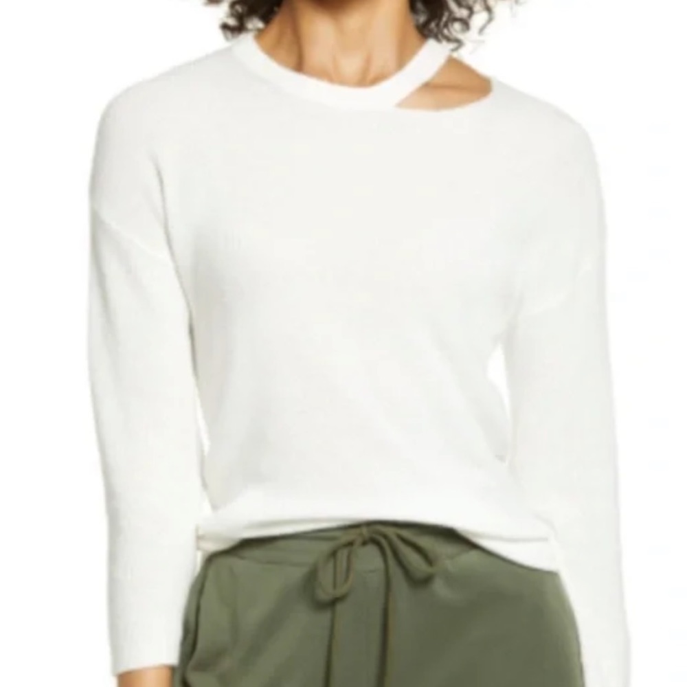 Halogen Cut Out Sweater